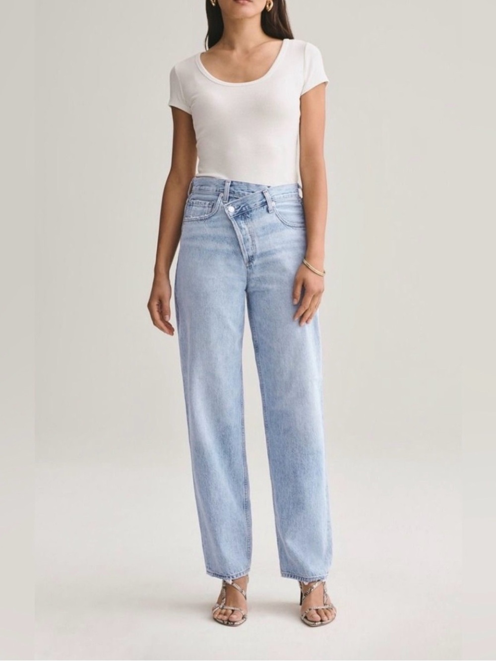 Agolde Criss Cross Relaxed Women's Jeans